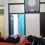 Proses Evakuasi warga terdampak Banjir di cikembar sukabumi